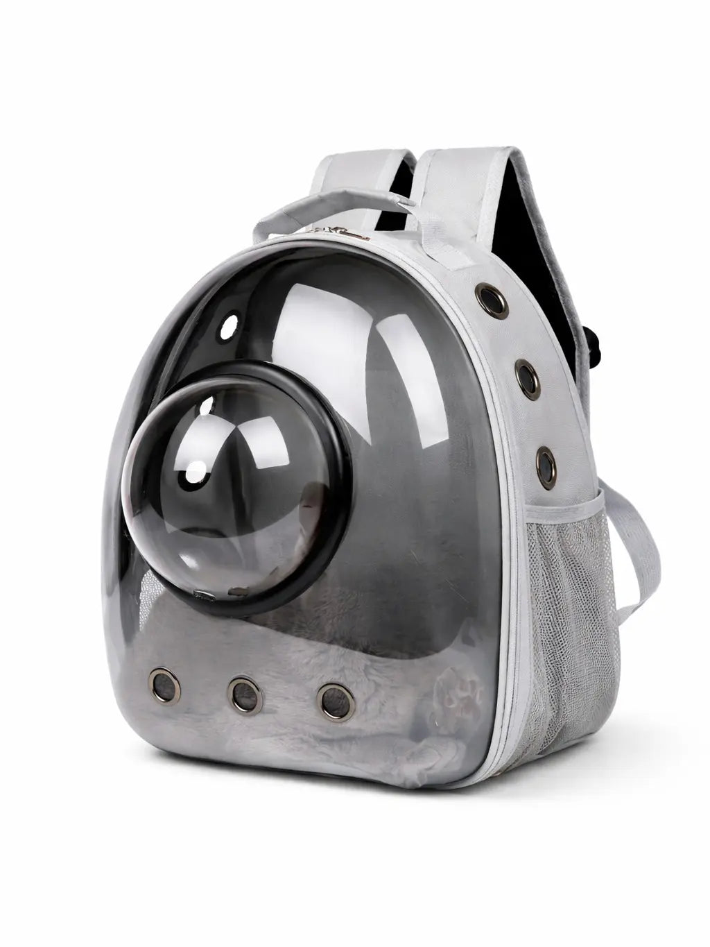 Transparent Breathable Cat Carrier Backpack with Bubble Window, Animal Carrier for Small Pets
